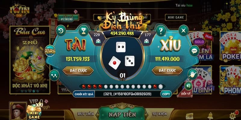 Điểm mạnh nổi bật của trang tài xỉu online Iwin