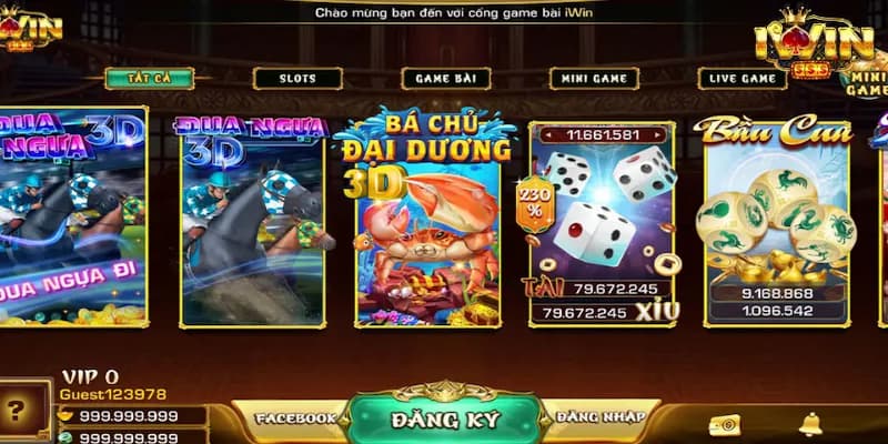 Trải nghiệm tuyệt vời tại trang tài xỉu online Iwin